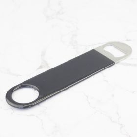 Fast Stainless Steel Beer Bottle Opener Metal Bar Pro. 7inch Heavy Dutyer Lever Custom Promotion Logo Gift Personalized Giveaway (Color: black, Ships From: China)